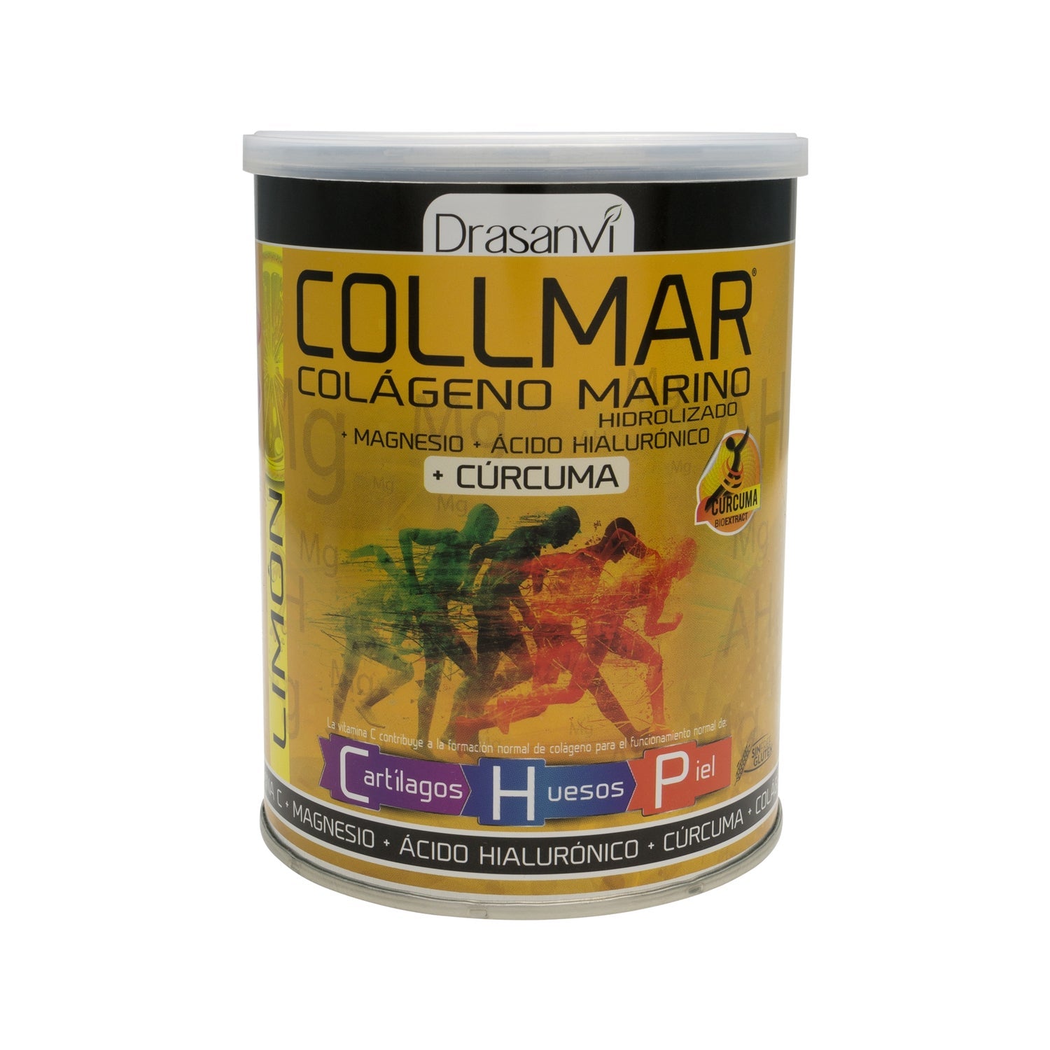 Drasanvi Collmar® Colágeno Marino + Magnesio + Cúrcuma Sabor Limón 300g