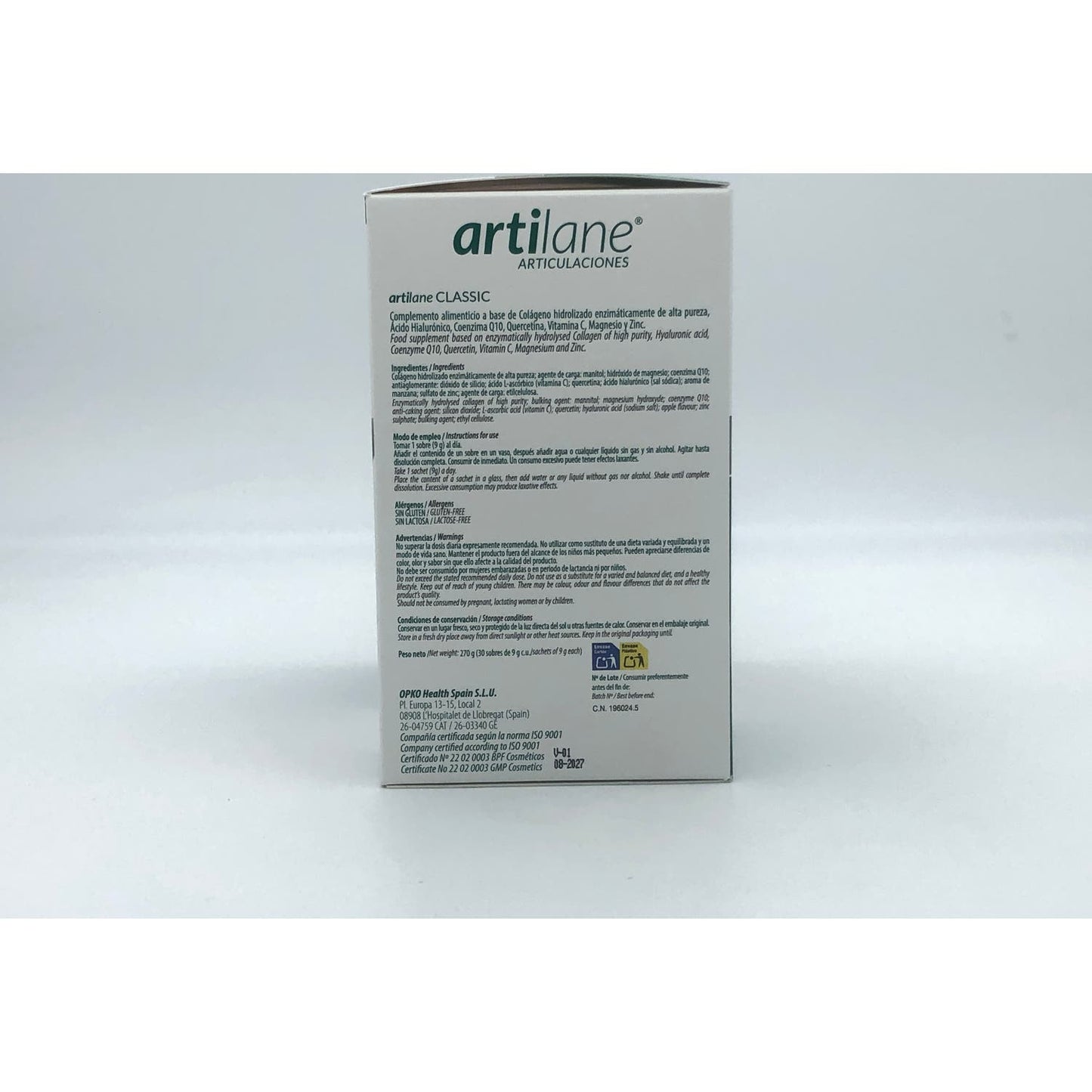 Arama Artilane Classic Neutro 30 Sobres