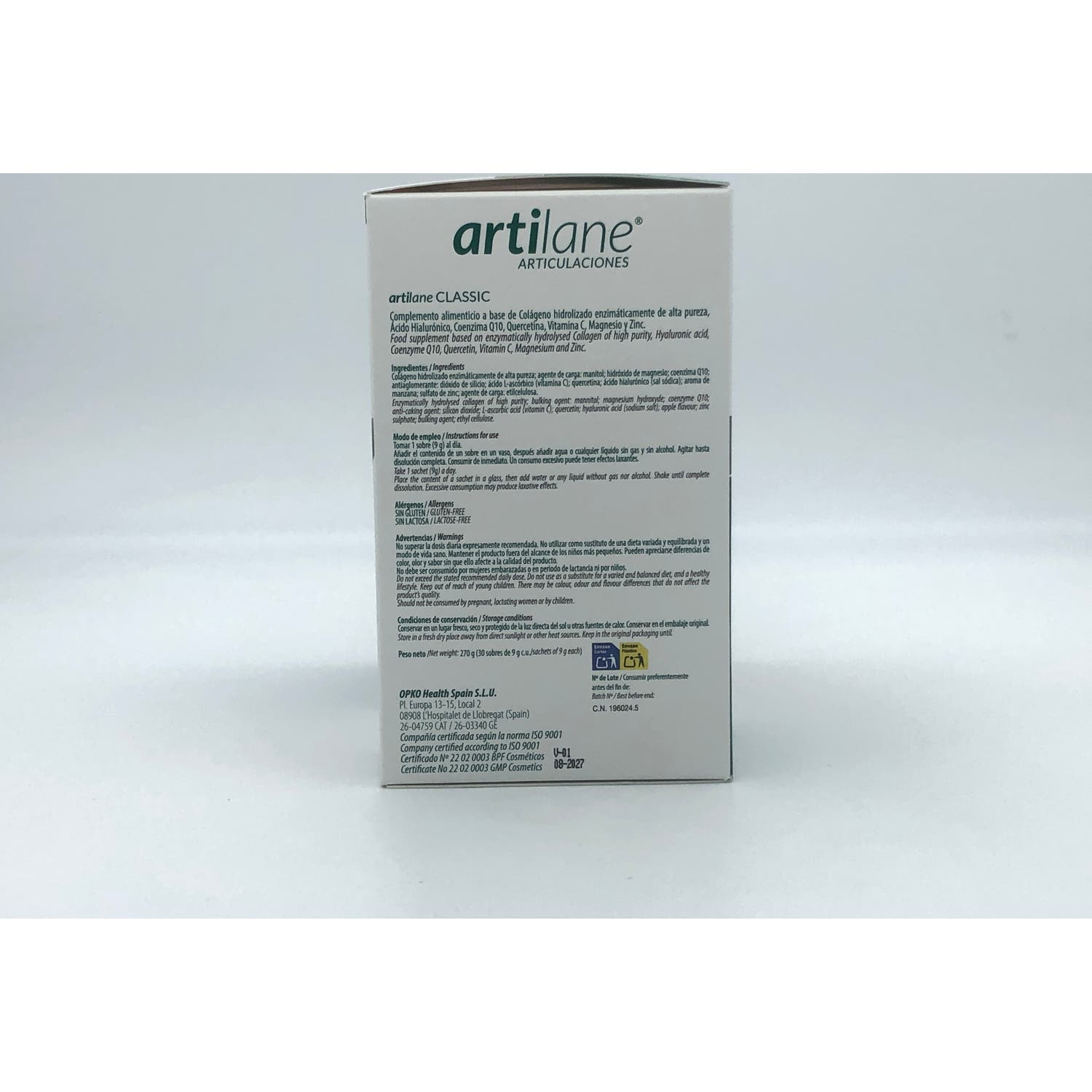 Arama Artilane Classic Neutro 30 Sobres
