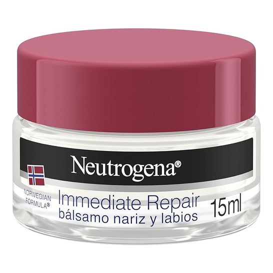 Neutrogena® Immediate Repair Bálsamo Nariz y Labios 15ml