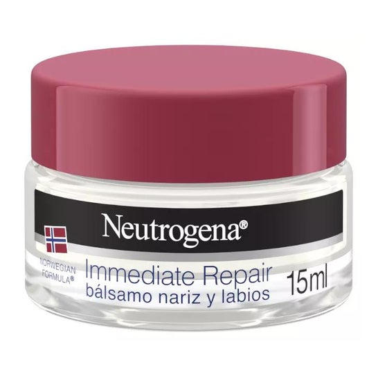 Neutrogena® Immediate Repair Bálsamo Nariz y Labios 15ml