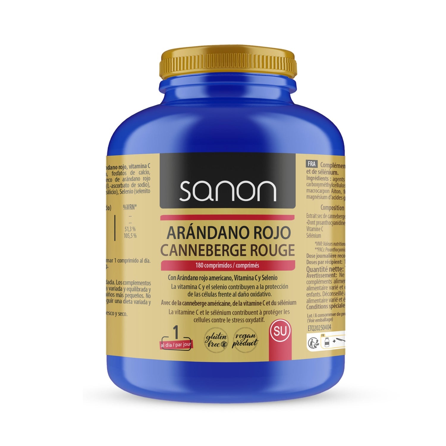 Sanon Arándano Rojo 180comp