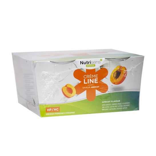 Nutrisens Cremeline 2Kcal Peches Abrico 4 125 g