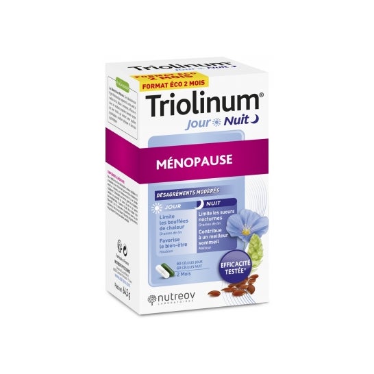 Nutreov S Triolinum Día & Noche 120caps