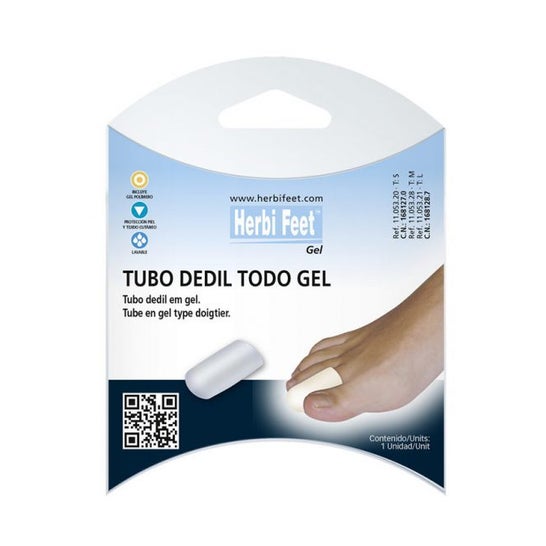Herbi Feet Tubo Dedil Gel L 60113 1ud