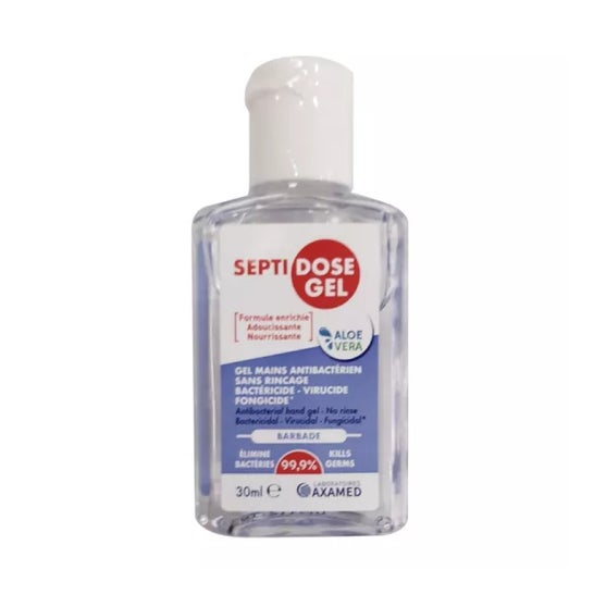 Septidose Gel Hidroalcohólico Aloe Vera 30 ml