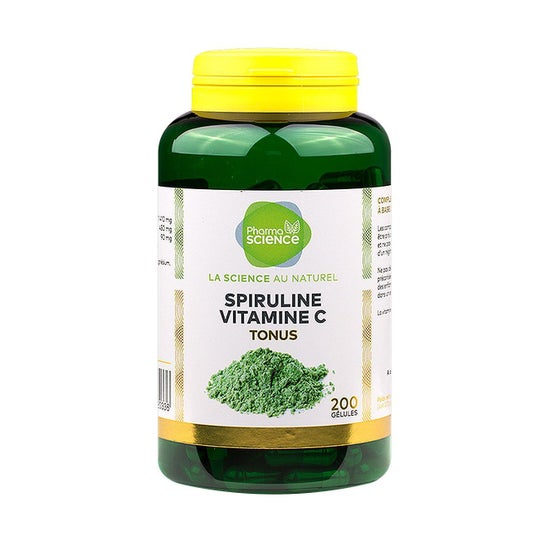 Pharmascience Spirulina Vitamina C Tonus 200 caps
