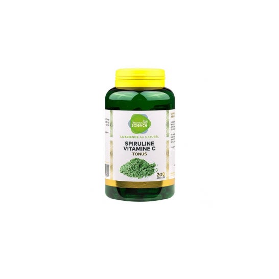 Pharmascience Spirulina Vitamina C Tonus 200 caps