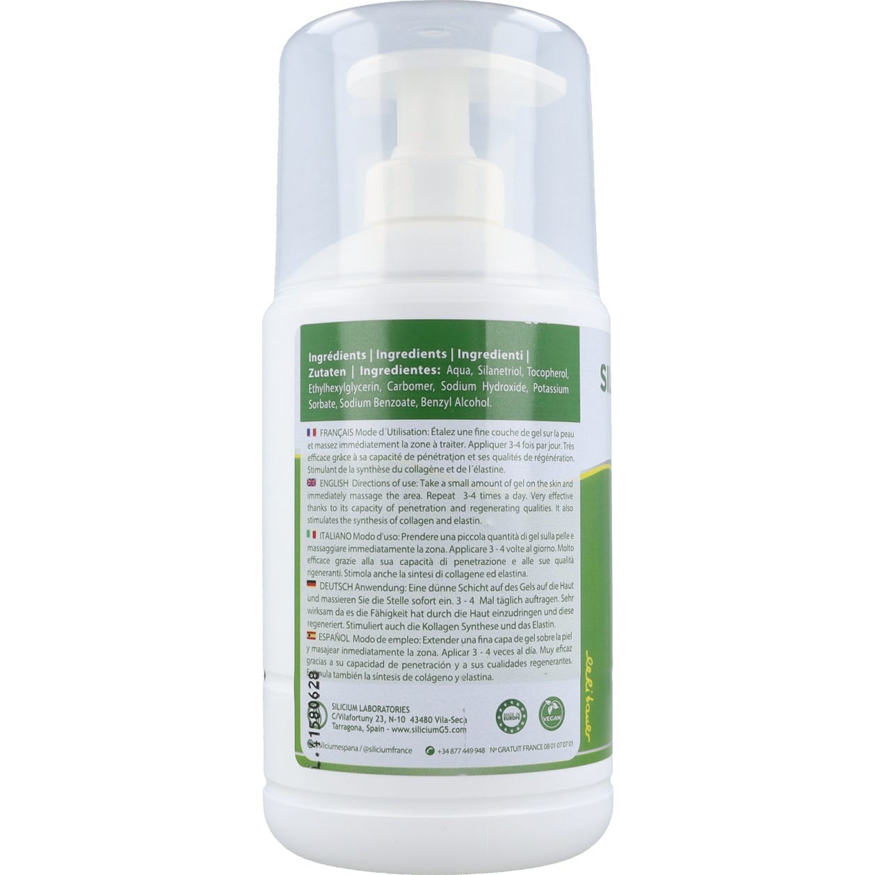 Silicium G5 Gel 500ml