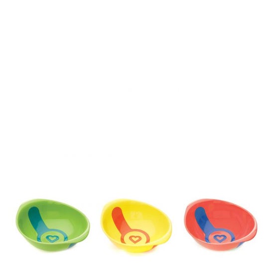 Munchkin Set Tigelas White Hot 12100 3 Unidades