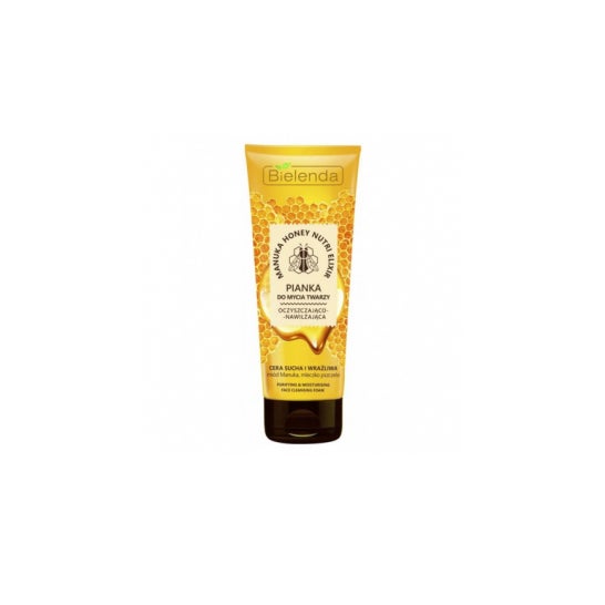 Bielenda Manuka Honey Nutri Elixir Espuma Hidratante Limpiadora 150g