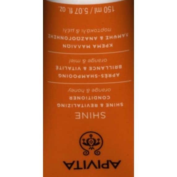 Apivita Acondicionador Brillo-vitalidad Todo Tipo Naranja-miel 1