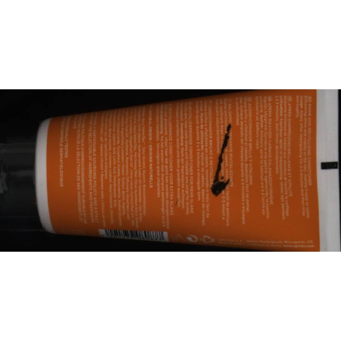 Apivita Acondicionador Brillo-vitalidad Todo Tipo Naranja-miel 1