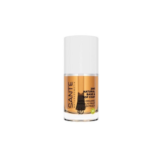 Sante Base y Top Coat Esmalte Uñas Natural 2 en 1 10ml