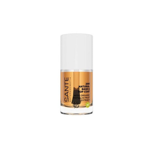 Sante Base y Top Coat Esmalte Uñas Natural 2 en 1 10ml