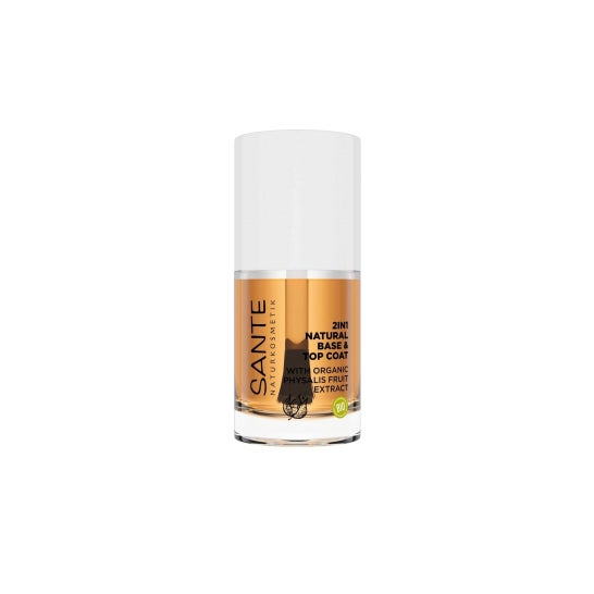 Sante Base y Top Coat Esmalte Uñas Natural 2 en 1 10ml