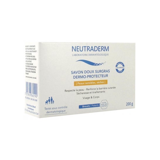 Neutraderm Jabón Suave Surgras Dermoprotector 200 g