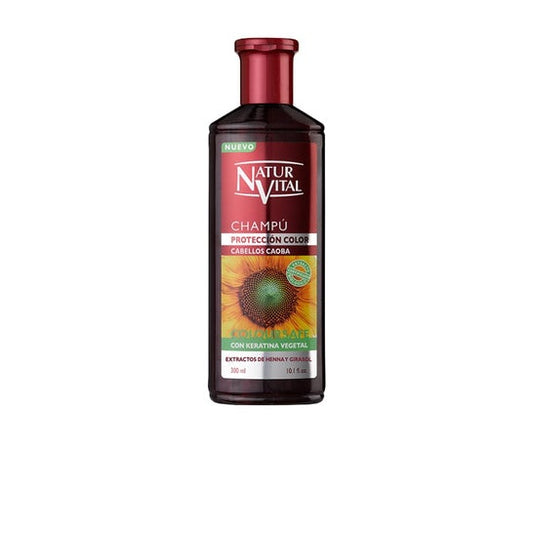 NaturVital Champu Color Caoba 300 ml