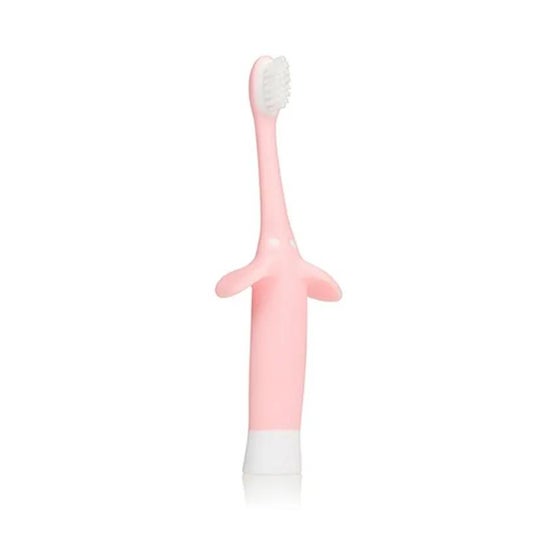 Cepillo de Dientes Bebe Infantil Rosa 0-3 Años