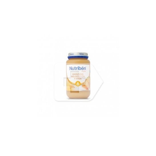 Nutribén® potito® manzana, melocotón y piña 250g