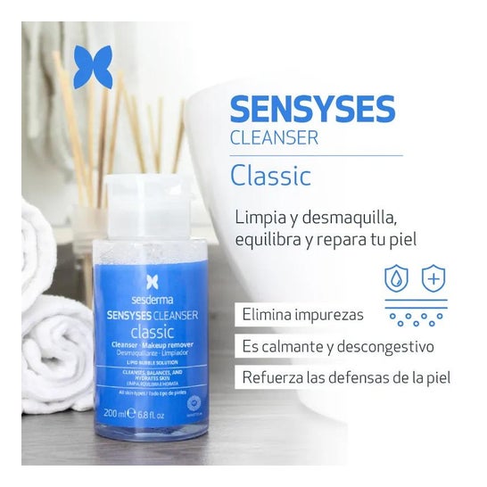 Sesderma Sensyses Cleanser Classic Desmaquillante Limpiador 200 ml