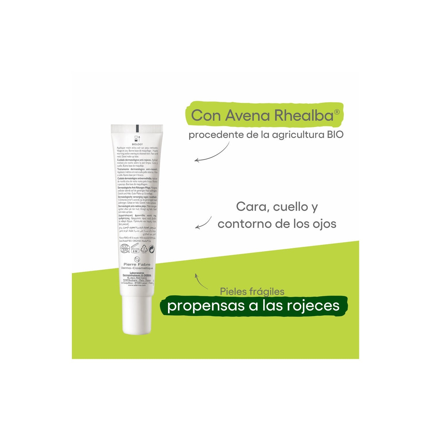 A-Derma Biology A-R Cuidado Antirojeces 40ml
