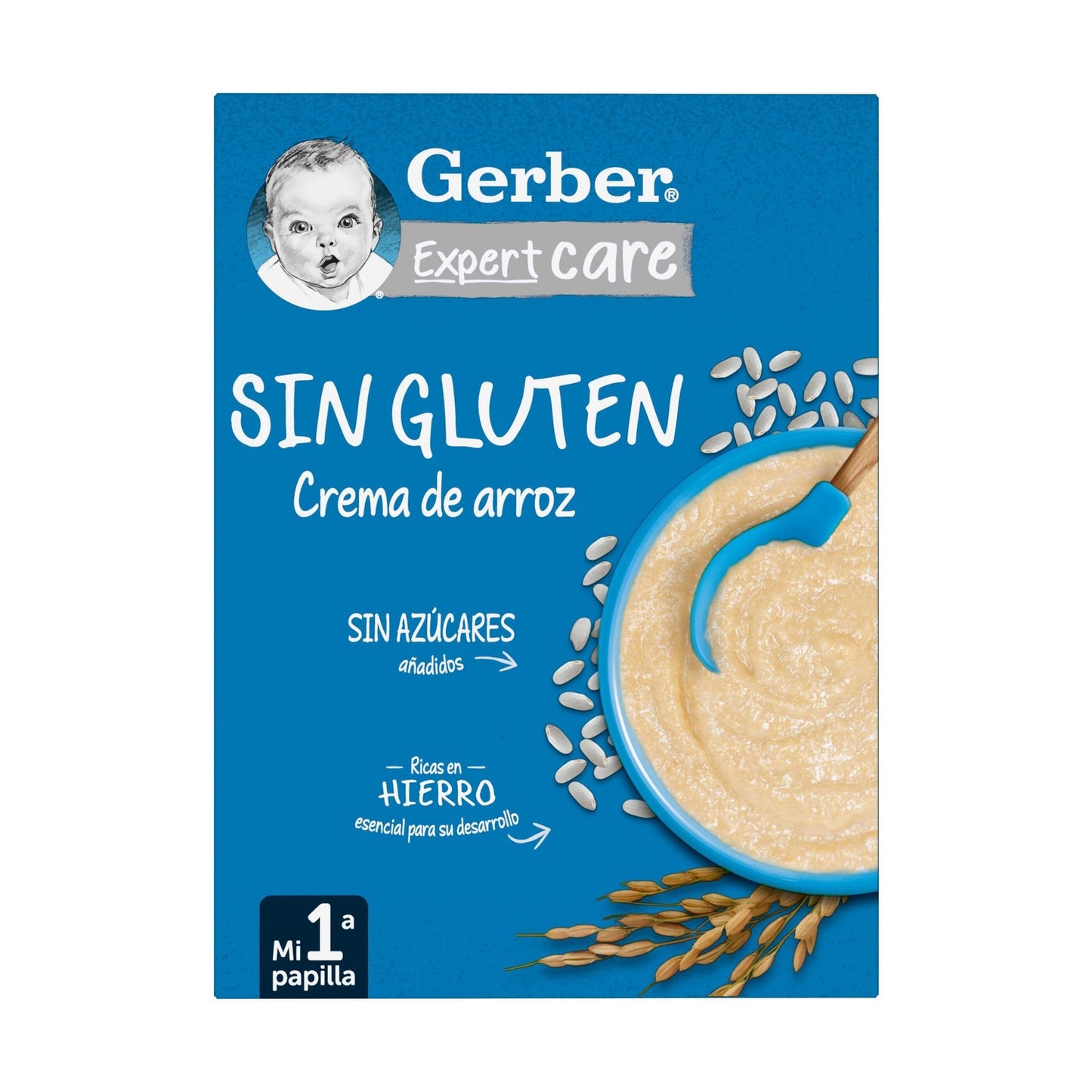 Gerber Crema de Arroz Sin Gluten 250g