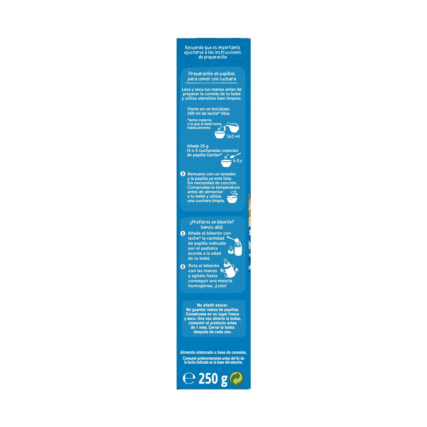 Gerber Crema de Arroz Sin Gluten 250g