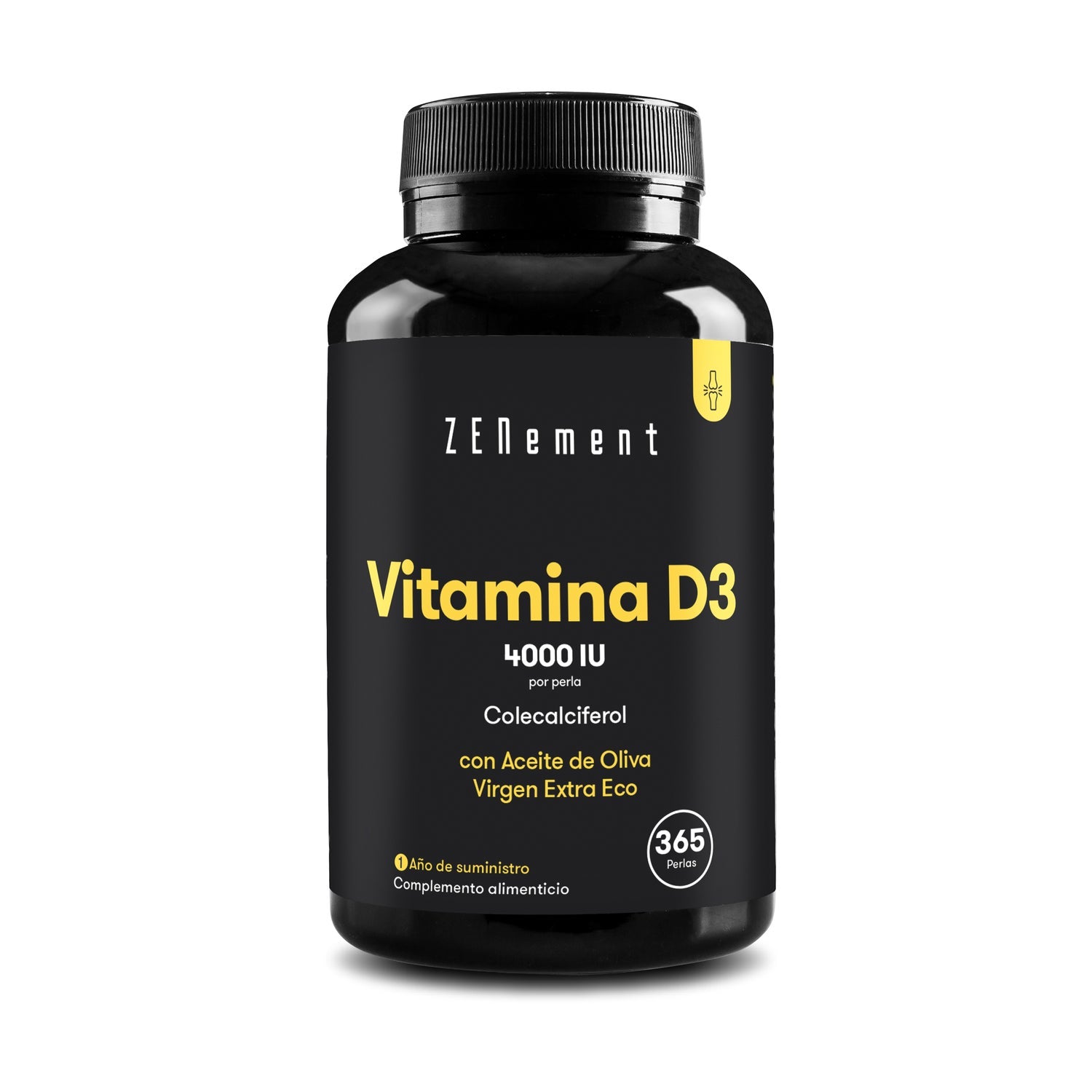 Zenement Vitamina D3 4000IU 365 perlas