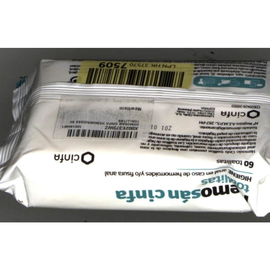 Hemosan toallitas 60uds