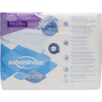 Sabanindas 80cmx180cm 20uds