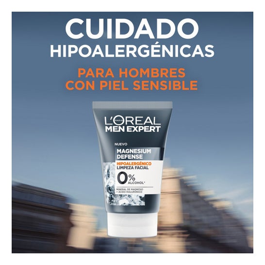 L'Oréal Men Expert Magnesium Defense Gel Limpiador 100 ml
