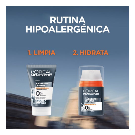 L'Oréal Men Expert Magnesium Defense Gel Limpiador 100 ml