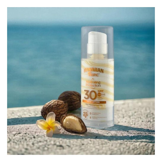 Hawaiian Tropic Silk Hydration Air Soft Loción Solar Facial SPF30 50ml