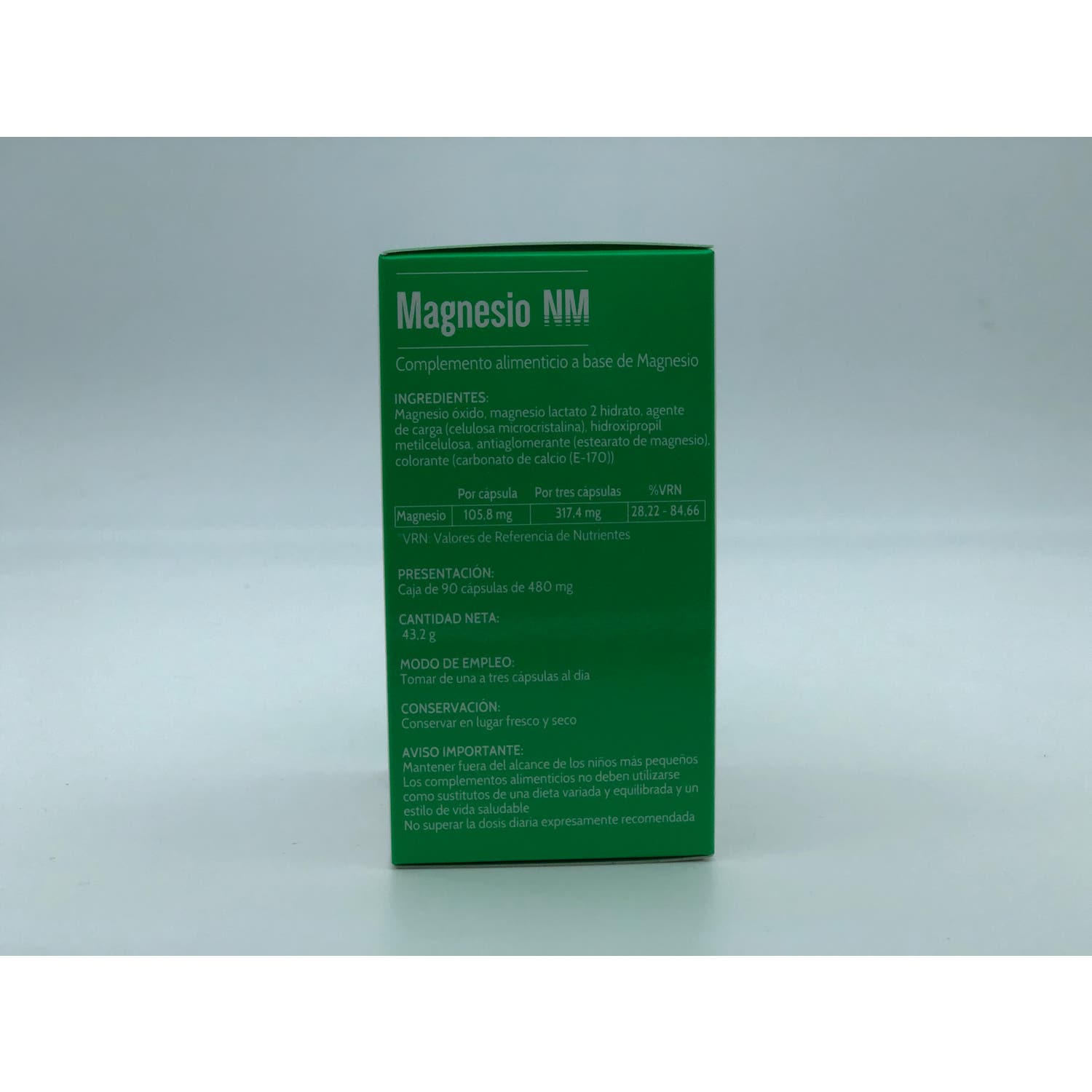 Magnesio Nm 90 Capsulas