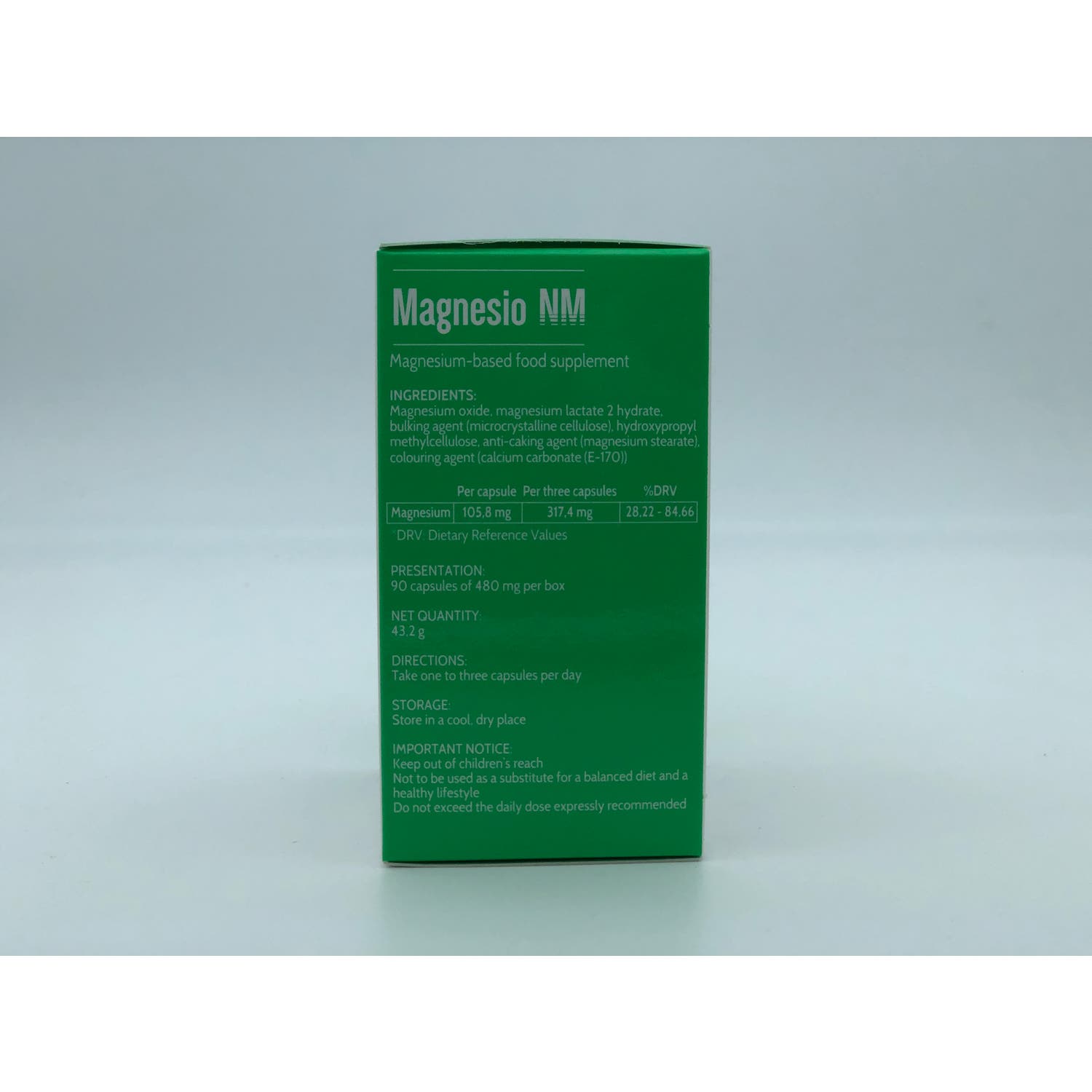 Magnesio Nm 90 Capsulas