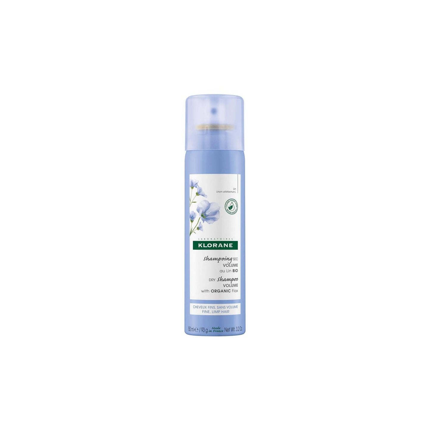Klorane Champú Seco al Lino BIO 150ml