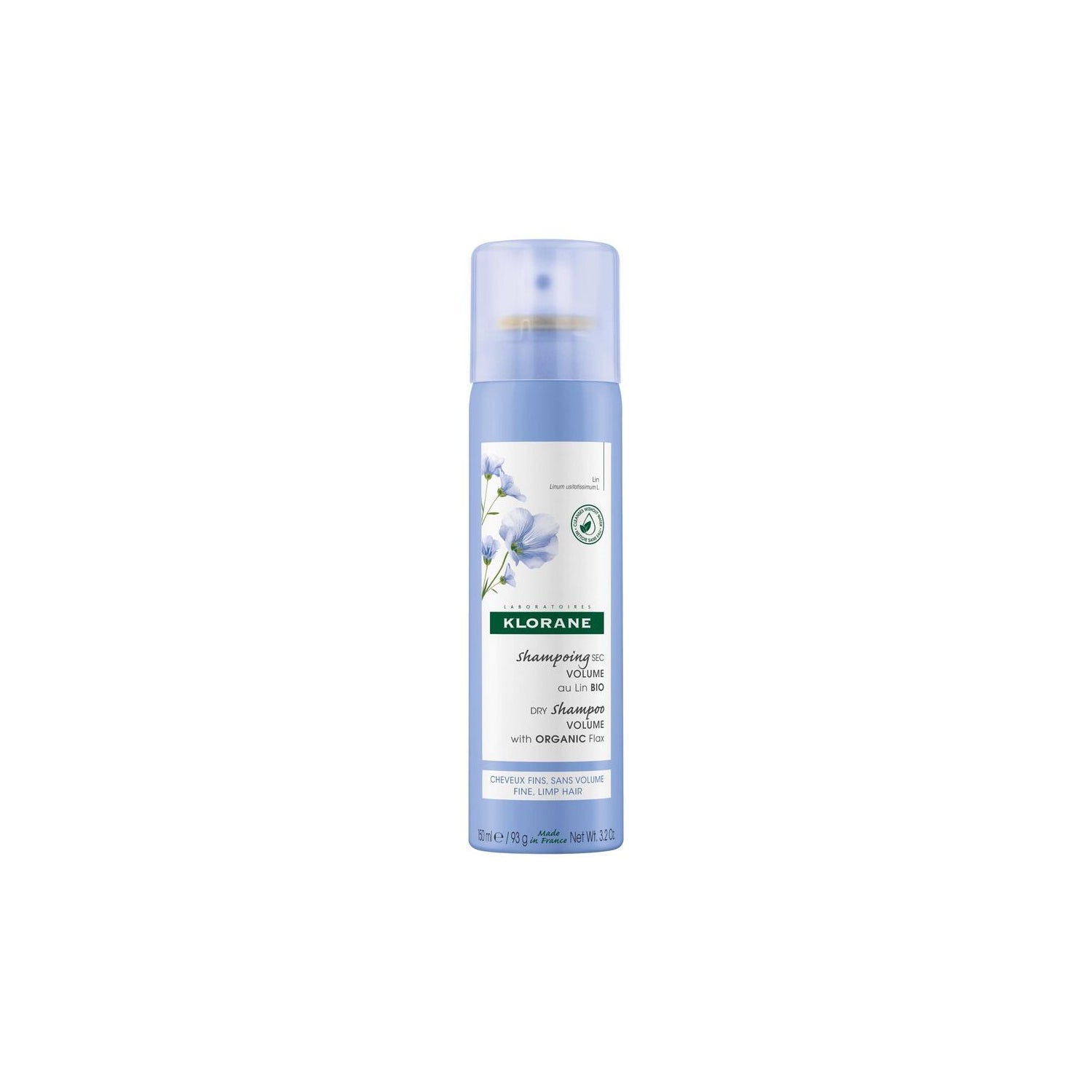Klorane Champú Seco al Lino BIO 150ml