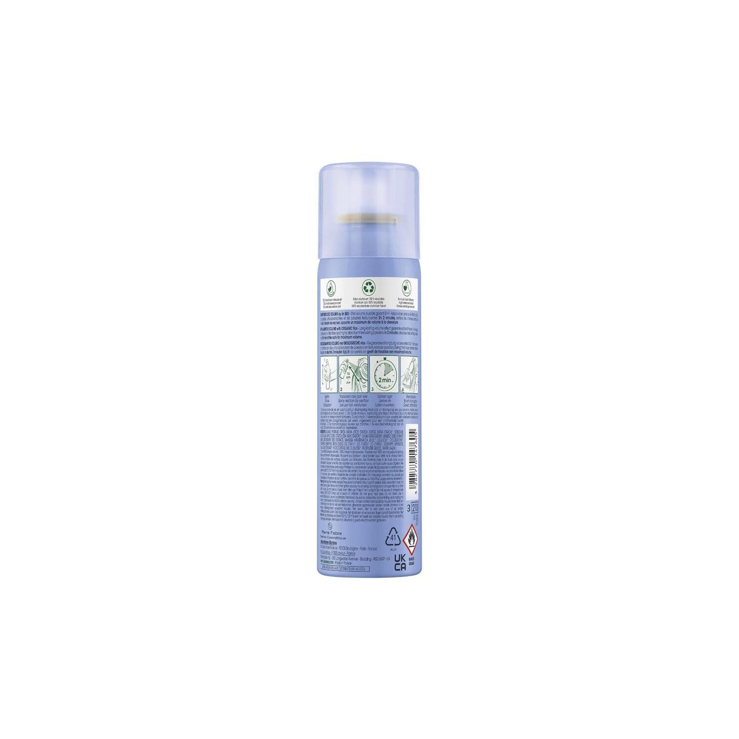 Klorane Champú Seco al Lino BIO 150ml