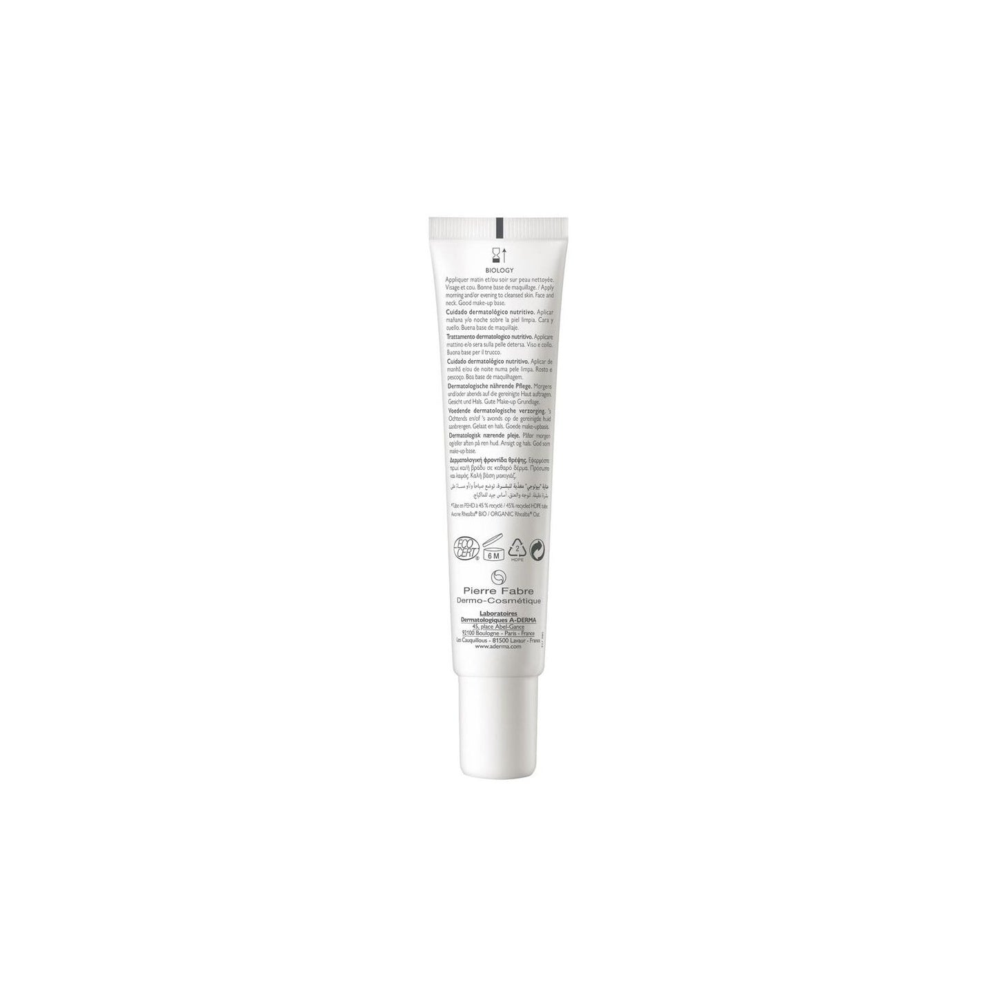 A-Derma Biology Nutri Cuidado Nutritivo 40ml