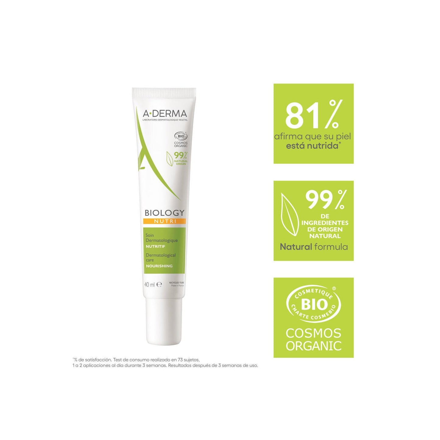 A-Derma Biology Nutri Cuidado Nutritivo 40ml