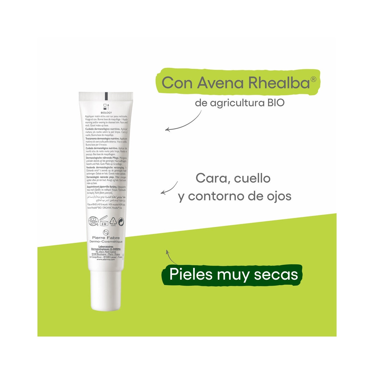 A-Derma Biology Nutri Cuidado Nutritivo 40ml
