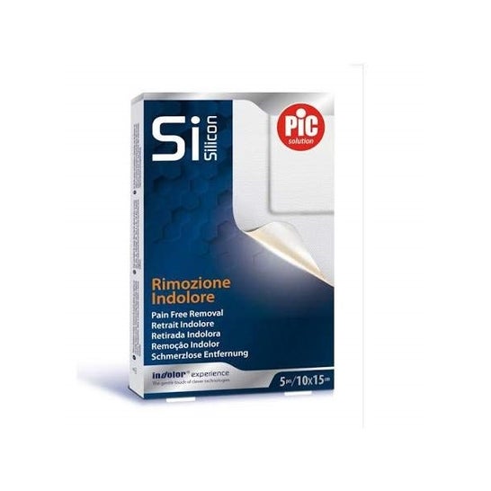 Pic Solution Aposito Adhesivo Silicona 10x15 5 uds
