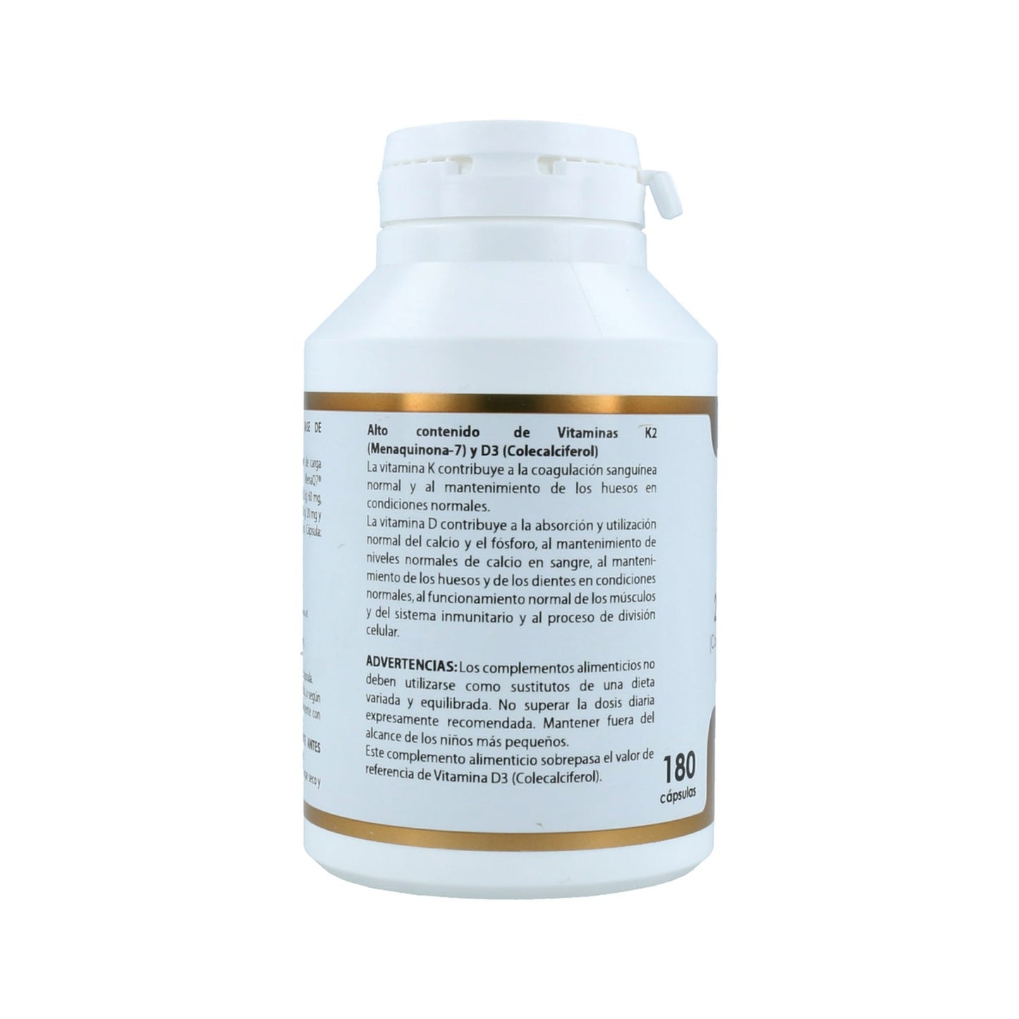 Holovit Vitamina D3 2.000UI + K2 60µg 180caps