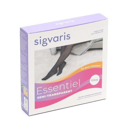 Sigvaris 2 Essentiel Media Semi Transparent Normal Dune S 1 Par