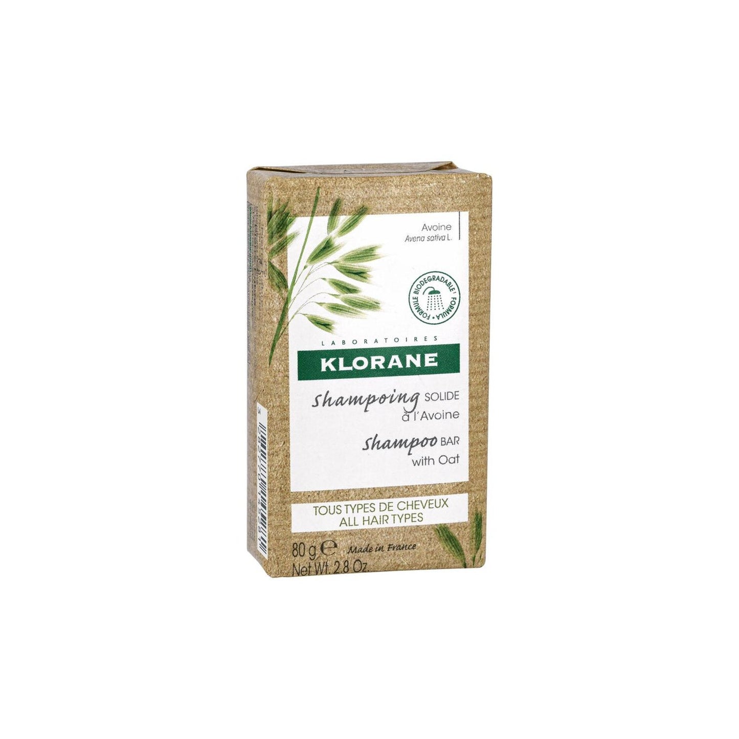 Klorane Champú Sólido a la Avena 80gr