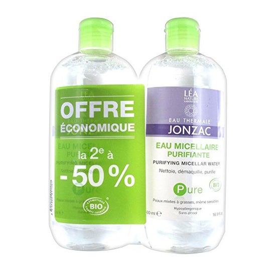 Jonzac Agua Micelar Purificante 2x500 ml