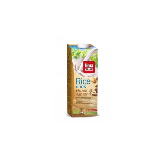 Lima Leche Arroz Avellana Almendras Bio 1L