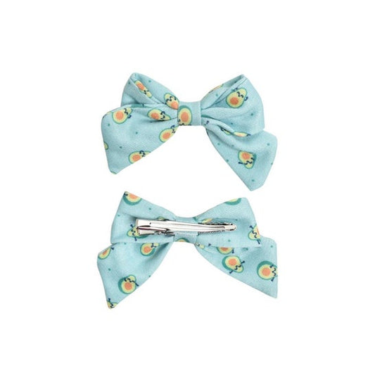 Mr Wonderful Clips de Pelo Lazo Aguacate 2 uds