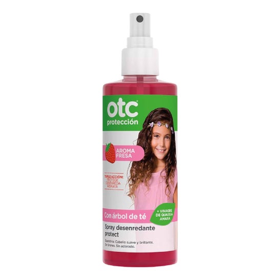 OTC Protect Antipiojos Spray Desenredante Fresa 250ml